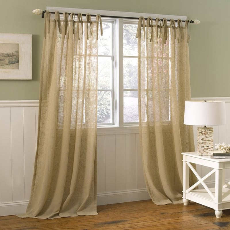 unique design of sheer curtains