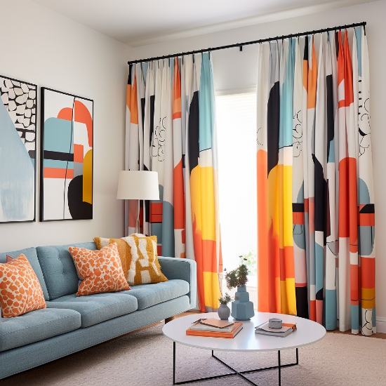 Durable Living Room Curtains